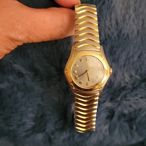 EBEL Classic Wave watch 18k gold&stainless steel main image 8